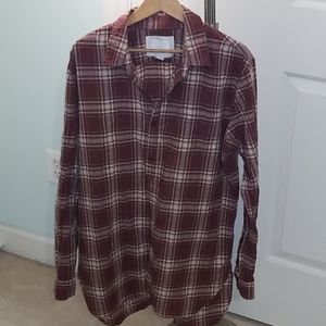 Reign + storm long button up long sleeve shirt
